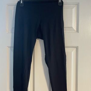 Black maternity leggings
